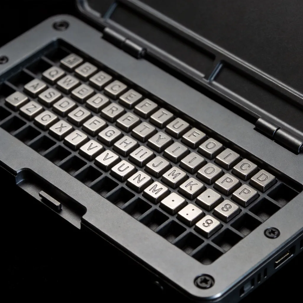 Titan Vault letter tiles view